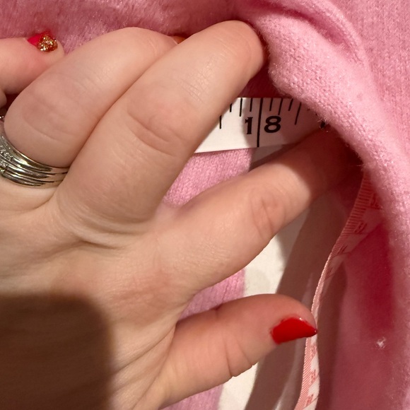 Pink 100% cashmere sweater by j.crew - Picture 6 of 7